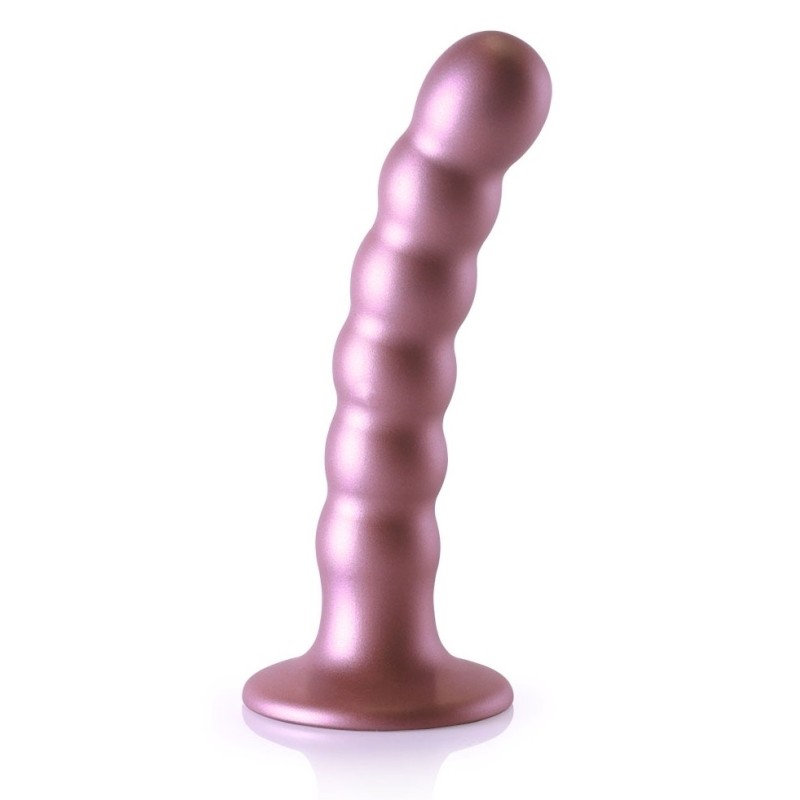 Plug Beaded G-Spot S 13 x 2.5cm Rose