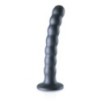 Plug Beaded G-Spot M 16.5 x 2.5cm Gris