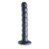 Plug Beaded G-Spot M 16.5 x 2.5cm Gris