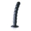 Plug Beaded G-Spot L 20.5 x 3.2cm Gris