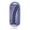 Plug Beaded G-Spot L 20.5 x 3.2cm Bleu