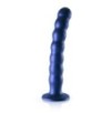 Plug Beaded G-Spot L 20.5 x 3.2cm Bleu