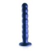 Plug Beaded G-Spot L 20.5 x 3.2cm Bleu