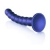 Plug Beaded G-Spot L 20.5 x 3.2cm Bleu