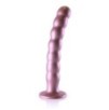 Plug Beaded G-Spot L 20.5 x 3.2cm Rose