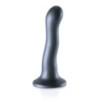 Plug Curvy G-Spot 17 x 3.5cm Gris