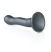 Plug Curvy G-Spot 17 x 3.5cm Gris