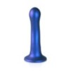 Plug Curvy G-Spot 17 x 3.5cm Bleu