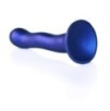 Plug Curvy G-Spot 17 x 3.5cm Bleu