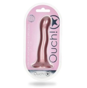 Plug Curvy G-Spot 17 x 3.5cm Rose