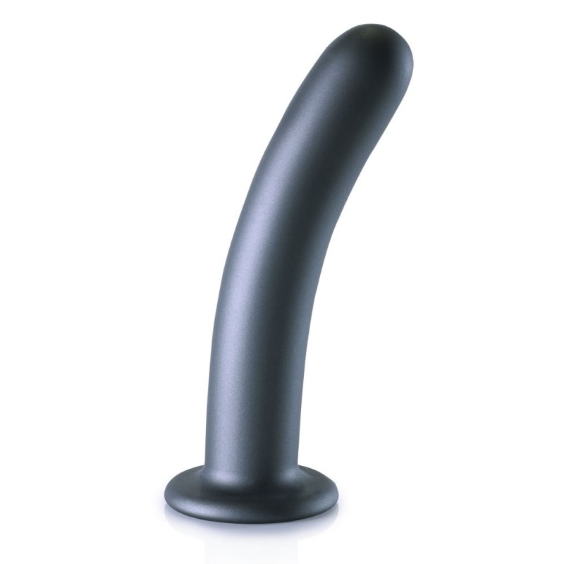 Plug Smooth G-Spot L 17 x 3.5cm Gris