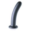 Plug Smooth G-Spot L 17 x 3.5cm Gris