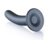 Plug Smooth G-Spot L 17 x 3.5cm Gris