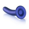 Plug Smooth G-Spot L 17 x 3.5cm Bleu