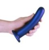 Plug Smooth G-Spot L 17 x 3.5cm Bleu