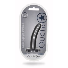 Plug  Smooth G-Spot S 12 x 2.4cm Gris