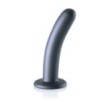 Plug Smooth G-Spot M 14.5 x 3cm Gris