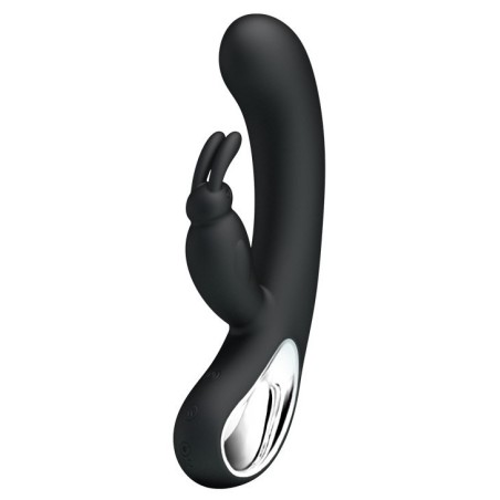 Vibro Rabbit  Webb Noir- Rabbits Vibrants en stock sur Fun et plaisirs