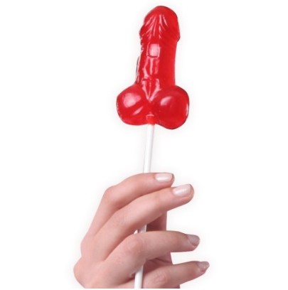 Sucette Pénis Goût Fraise 32g- EV Jeune Fille en stock sur Fun et plaisirs