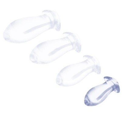 Plug Egg Clear S 9 x 4cm Transparent