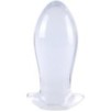 Plug Egg Clear S 9 x 4cm Transparent