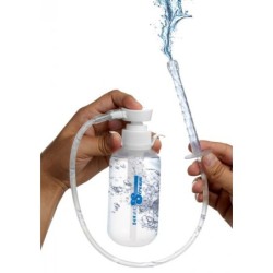 Enema Pompe pour liquide 300ml - Insertion 11 x 1.3cm- Jeux Uro en stock sur Fun et plaisirs