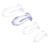 Plug Egg Clear L 13.5 x 6cm Transparent