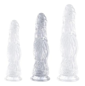 Gode Monster Transparent Kail M 23 x 6cm- Godes insolites en stock sur Fun et plaisirs