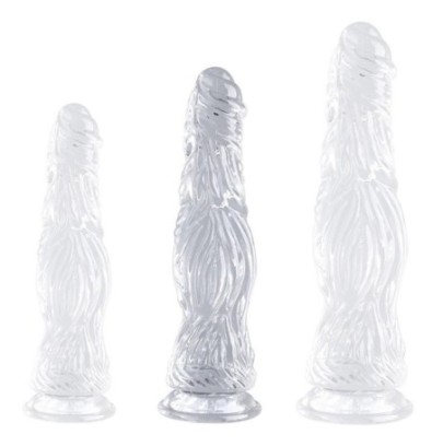 Gode Monster Transparent Kail M 23 x 6cm- Godes insolites en stock sur Fun et plaisirs