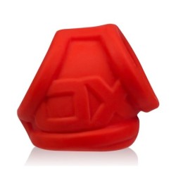 Oxsling Cocksling Rouge- Ballstretchers Souples en stock sur Fun et plaisirs