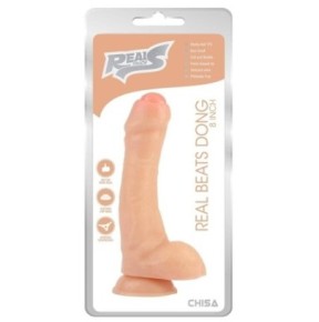 Gode réaliste Beats Foreskin 15 x 4.5cm