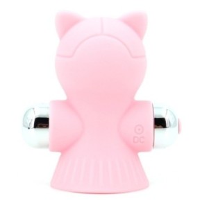 Stimulateur de tétons vibrant Cute Kitty 10 Vibrations- Développeurs Seins en stock sur Fun et plaisirs