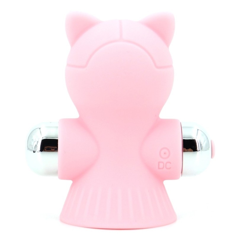 Stimulateur de tétons vibrant Cute Kitty 10 Vibrations