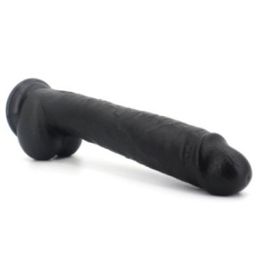 Gode Moses 24 x 5.5cm Noir- Dildos Noir en stock sur Fun et plaisirs