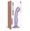 Plug Silicone P&G Strap-On-Me M 15 x 3.6cm Violet