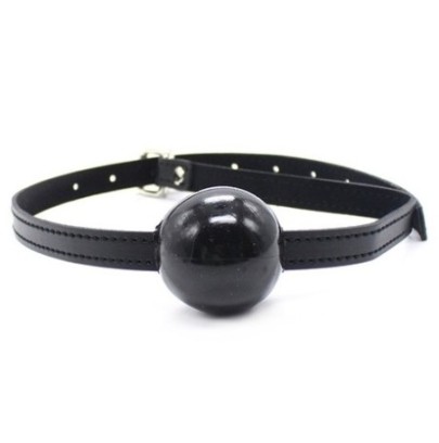 Bâillon Boule Just Gag Noir- Baillons BDSM en stock sur Fun et plaisirs