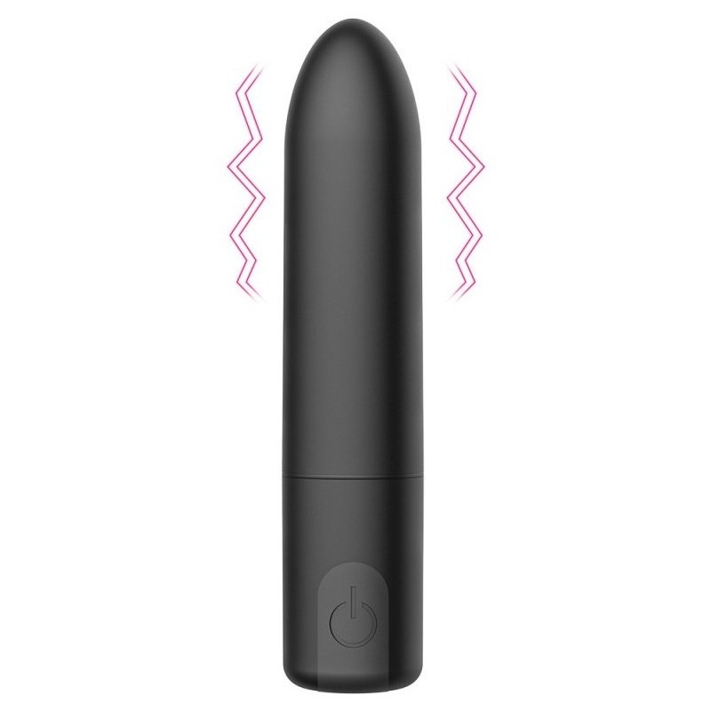 Mini Vibro Happy Noir