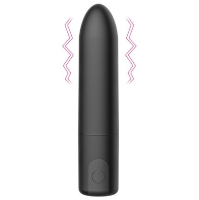 Mini Vibro Happy Noir- Mini Vibros en stock sur Fun et plaisirs