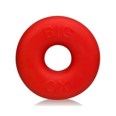 Cockring Bib Ox Rouge- Cockrings Flexibles en stock sur Fun et plaisirs