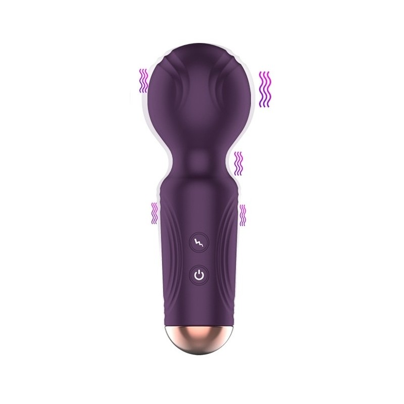 Mini Wand Little Magic 11cm - Tête 35mm Violet