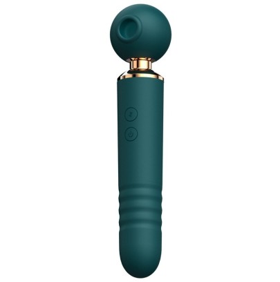 Stimulateur de Clitoris et Point G Budding Vert- 100% Clitoris en stock sur Fun et plaisirs