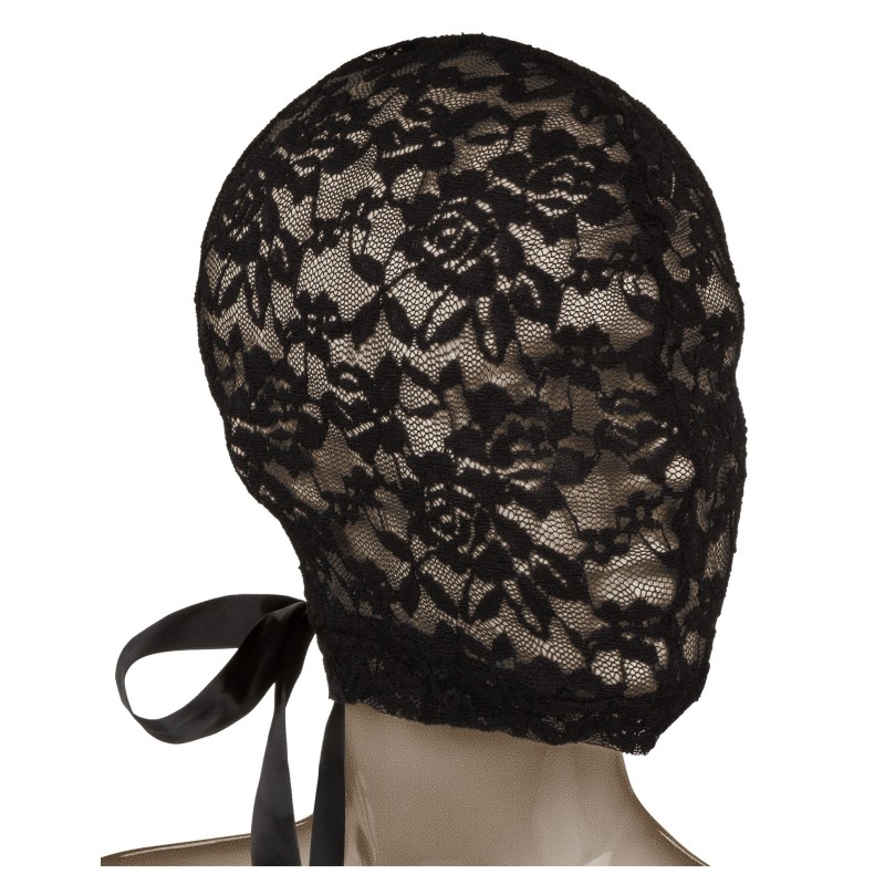 Scandal Corset Lace Hood Black