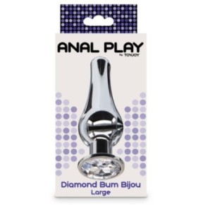 Plug bijou anal Diamond Bum L 12 x 4.1cm