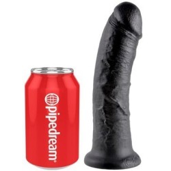 King Cock 20 x 5 cm Noir- Dildos Noir en stock sur Fun et plaisirs