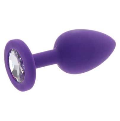 Plug Bijou Diamond Booty S 6 x 2.8cm Violet- Bijoux Anal en stock sur Fun et plaisirs