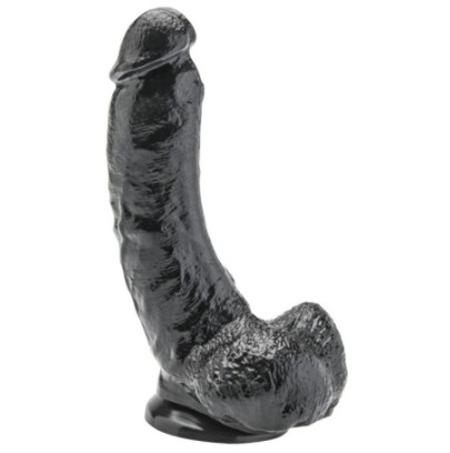 Gode Maxi Jim 17 x 5cm Noir- Dildos Noir en stock sur Fun et plaisirs