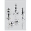 Plug en verre Crystal Jewel 9.5 x 3.5cm