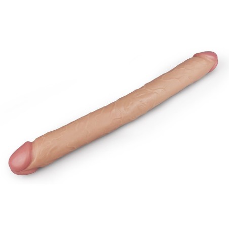 Double Dildo Realistic Slim 44 x 4.5cm- Godes Doubles en stock sur Fun et plaisirs