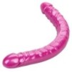 Double Gode Size Queen 43 x 4.2cm Rose