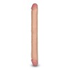 Double Dildo Realistic Slim 44 x 4.5cm